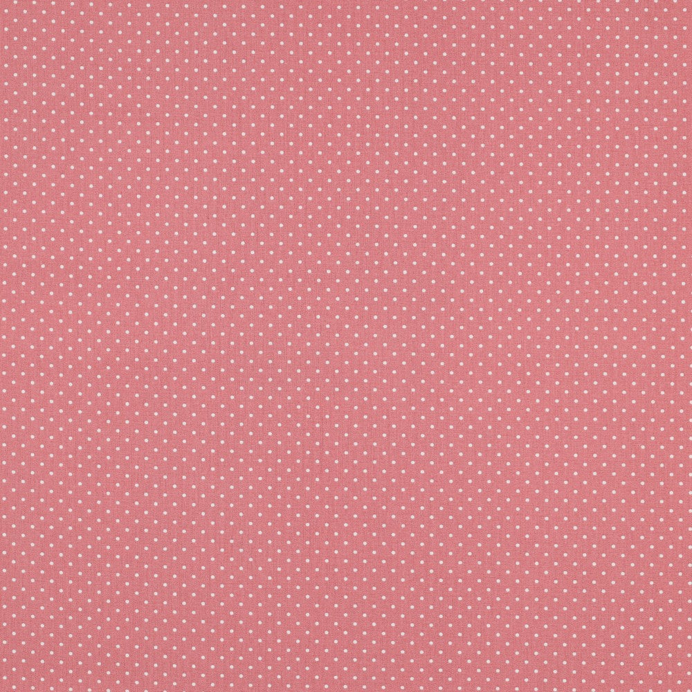 Cotone Basic - Pois Fragola