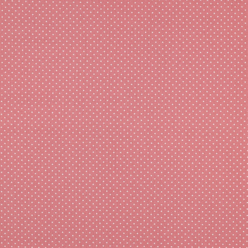 Cotone Basic - Pois Fragola
