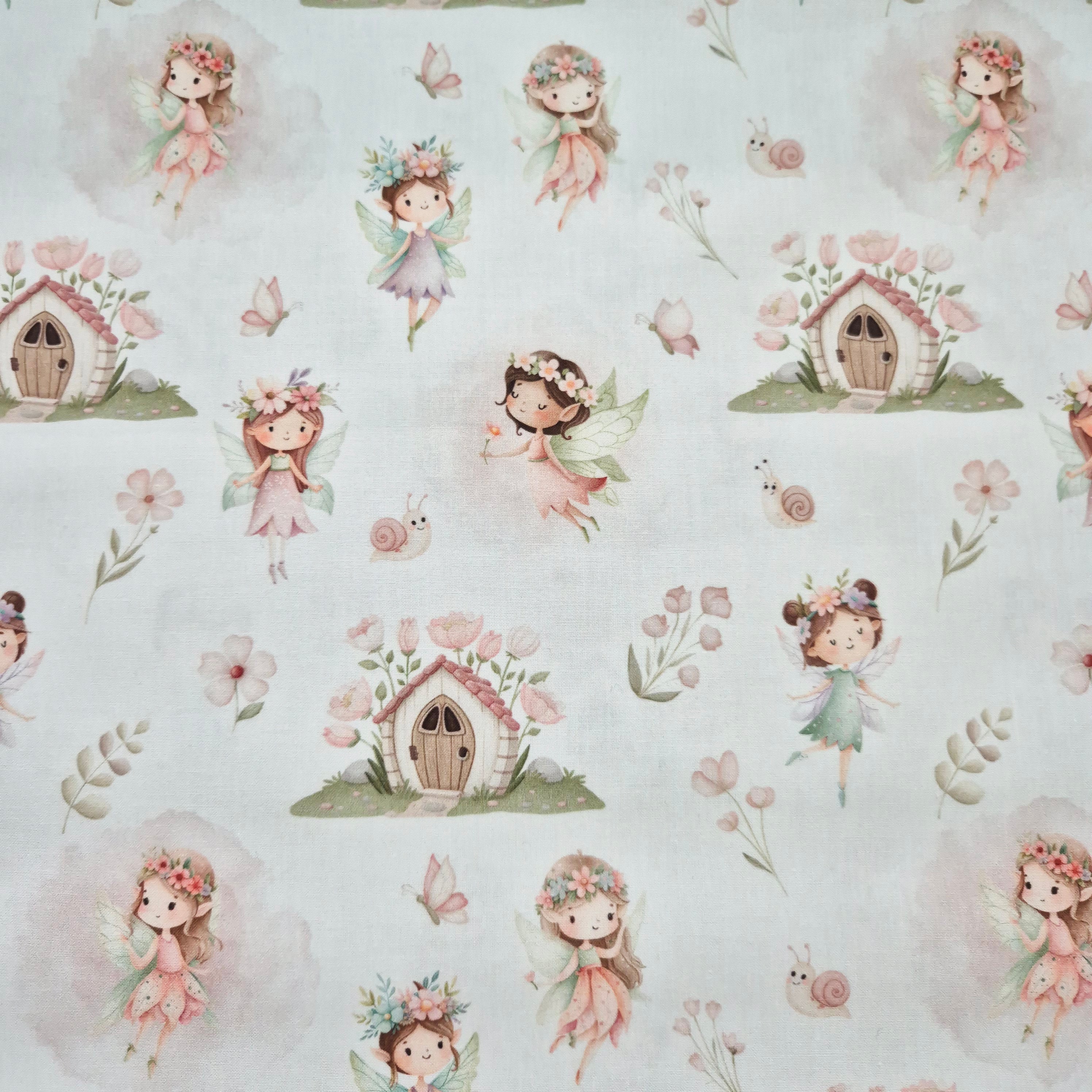 Cotone Premium FAIRY GARDEN