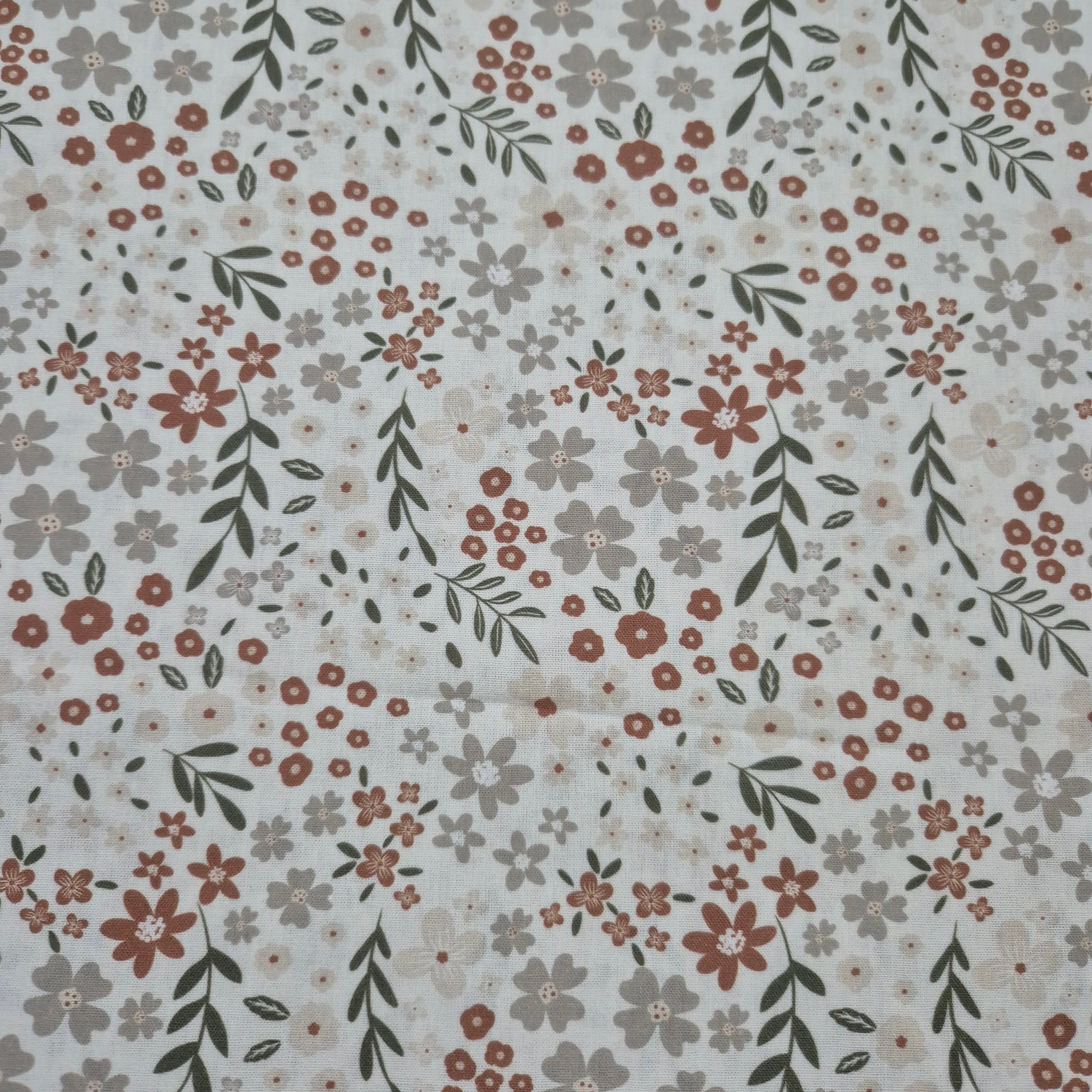 Cotone Popeline - FLORAL