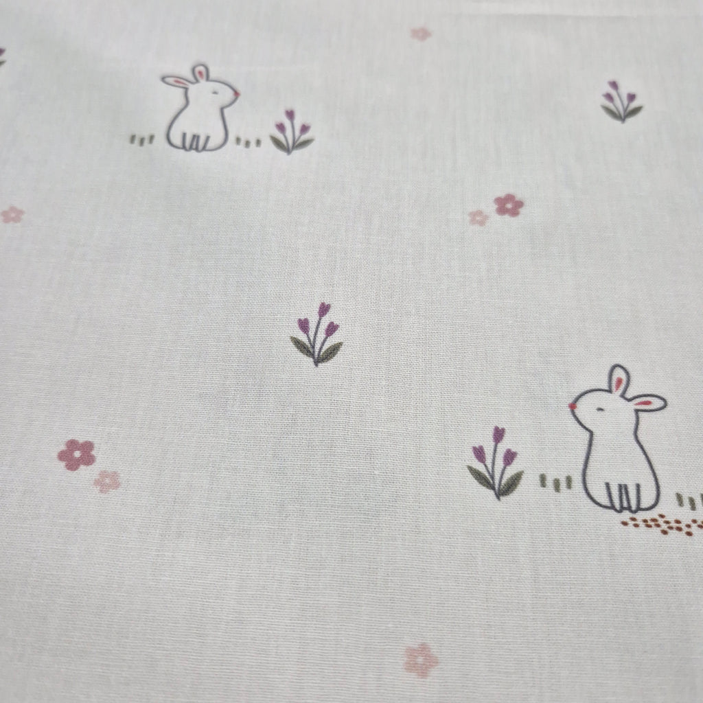 Cotone Popeline - RABBIT MILLE FLEUR