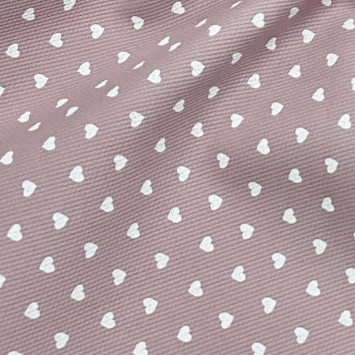 Piquet Millerighe - ROSA ANTICO CUORICINI